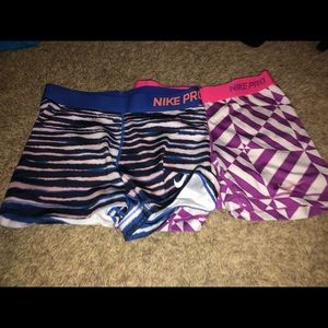 Nike pros spandex